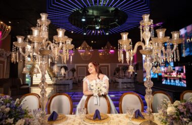 Um casamento romântico entre luz, flores e emoção: Mayra & Jônatas